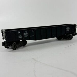 Vintage Lionel 6462 NYC Black Gondola O Gauge Model Train Boxed